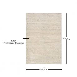 Easton Capella Ivory-Light Grey 8 ft. x 11 ft. Area Rug by Couristan -Artistic Weavers || Couristan Sales Store ivory light grey couristan area rugs 68226575710112t 76 1000