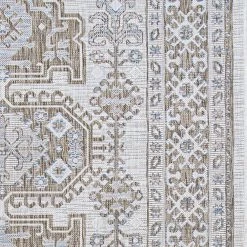 Charm Woodburn Ivory-Sand 5 ft. x 8 ft. Indoor/Outdoor Area Rug by Couristan -Artistic Weavers || Couristan Sales Store ivory sand couristan outdoor rugs 25522082051076t 44 1000