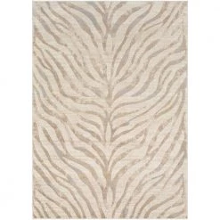 Astvin Khaki 7 ft. 10 in. x 10 ft. 3 in. Animal Print Area Rug by Artistic Weavers