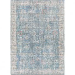 Cranbrook Light Blue 8 ft. x 10 ft. Indoor Machine-Washable Area Rug by Artistic Weavers