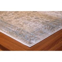 Zahara Embellished Blossom Light Blue-Oatmeal 9 ft. x 12 ft. Area Rug by Couristan 9 Zahara Embellished Blossom Light Blue-Oatmeal 9 ft. x 12 ft. Area Rug by Couristan -Artistic Weavers || Couristan Sales Store light blue oatmeal couristan area rugs 11430431092125t c3 1000