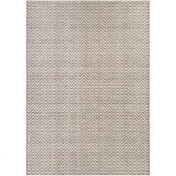 Cape Marion Light Brown-Ivory 7 ft. x 10 ft. Indoor/Outdoor Area Rug by Couristan