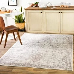Donnet Light Gray 7 ft. 10 in. x 10 ft. 2 in. Area Rug by Artistic Weavers -Artistic Weavers || Couristan Sales Store light gray artistic weavers area rugs s00161019888 31 1000