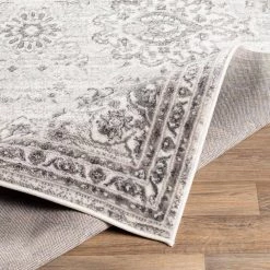 Donnet Light Gray 7 ft. 10 in. x 10 ft. 2 in. Area Rug by Artistic Weavers -Artistic Weavers || Couristan Sales Store light gray artistic weavers area rugs s00161019888 4f 1000