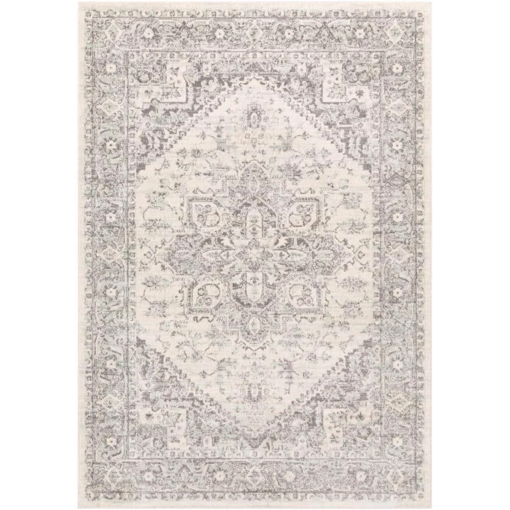 Axel Light Gray 9 ft. x 12 ft. Area Rug by Artistic Weavers 1 Axel Light Gray 9 ft. x 12 ft. Area Rug by Artistic Weavers