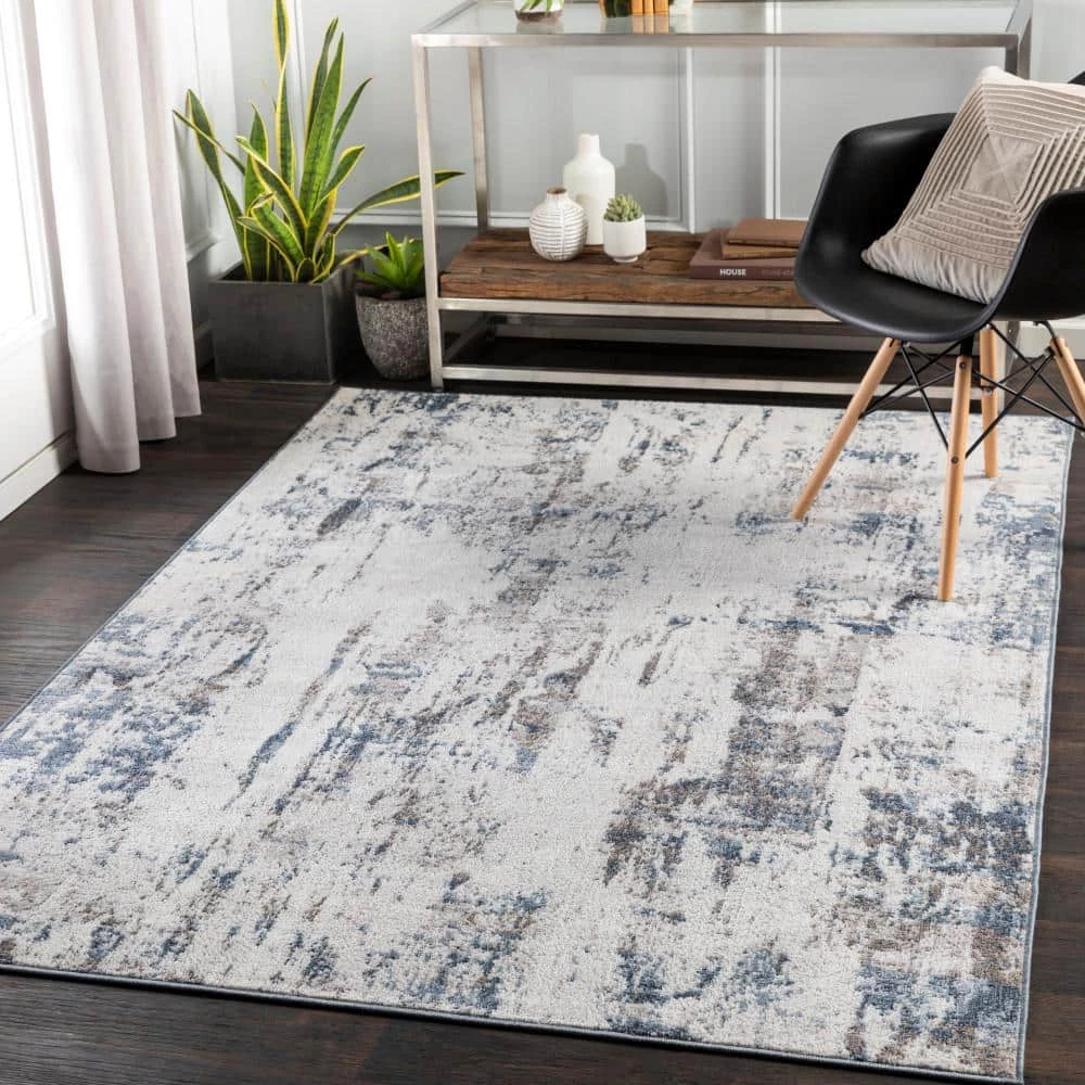 Larkin Light Gray 8 ft. x 10 ft. Indoor Area Rug by Artistic Weavers 6 Larkin Light Gray 8 ft. x 10 ft. Indoor Area Rug by Artistic Weavers - Image 6