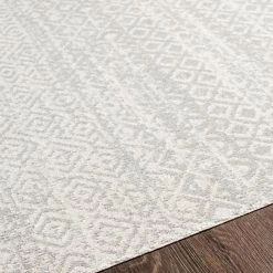Nida Light Grey 8 ft. x 10 ft. Indoor Machine-Washable Area Rug by Artistic Weavers -Artistic Weavers || Couristan Sales Store light gray artistic weavers area rugs s00161052939 1f 1000