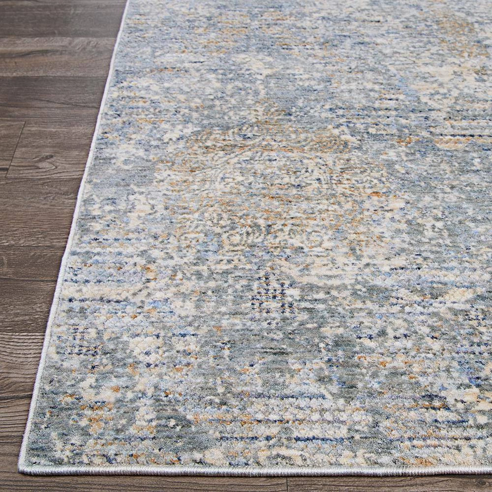 Couture Bordado Light Grey-Multicolor 10 ft. x 14 ft. Area Rug by Couristan 5 Couture Bordado Light Grey-Multicolor 10 ft. x 14 ft. Area Rug by Couristan - Image 5