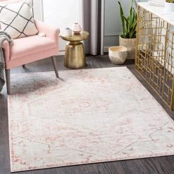 Raeanne Light Pink 9 ft. x 12 ft. Indoor Area Rug by Artistic Weavers -Artistic Weavers || Couristan Sales Store light pink artistic weavers area rugs s00161058556 31 1000