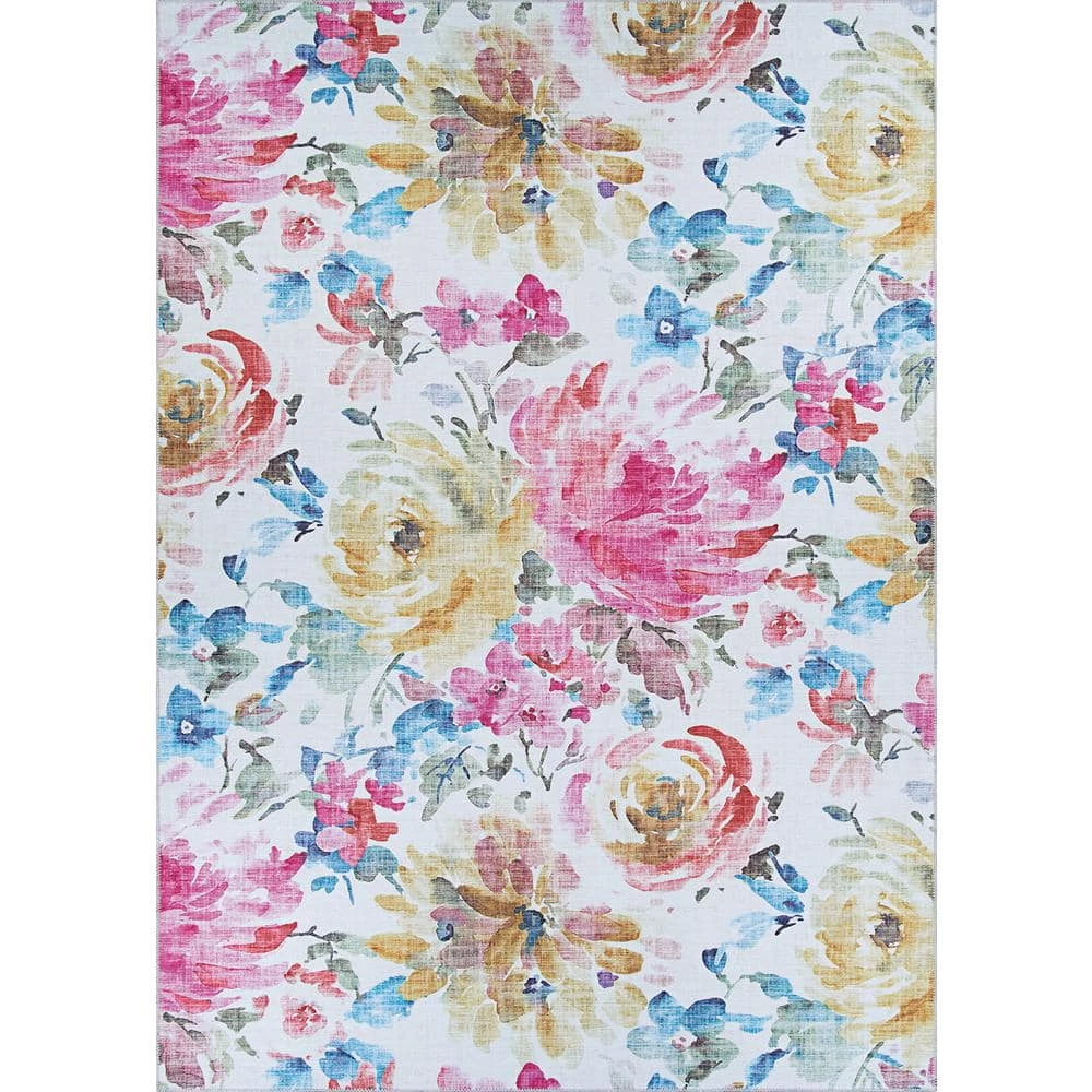 Caledonia Eden Magenta-Haze 8 ft. x 10 ft. Area Rug by Couristan 1 Caledonia Eden Magenta-Haze 8 ft. x 10 ft. Area Rug by Couristan