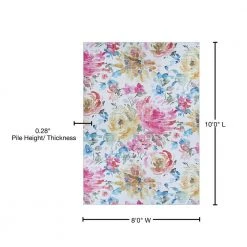 Caledonia Eden Magenta-Haze 8 ft. x 10 ft. Area Rug by Couristan 14 Caledonia Eden Magenta-Haze 8 ft. x 10 ft. Area Rug by Couristan -Artistic Weavers || Couristan Sales Store magenta haze couristan area rugs 55585158080100t 76 1000