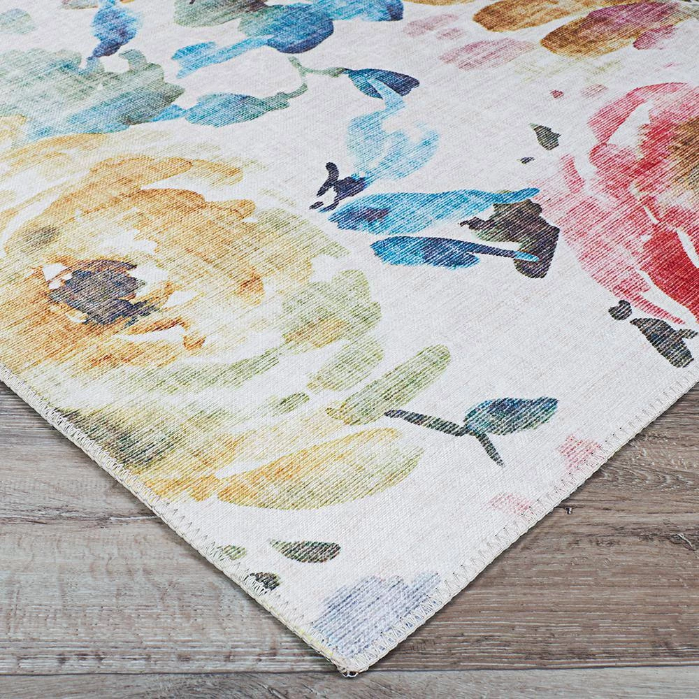 Caledonia Eden Magenta-Haze 8 ft. x 10 ft. Area Rug by Couristan 3 Caledonia Eden Magenta-Haze 8 ft. x 10 ft. Area Rug by Couristan - Image 3