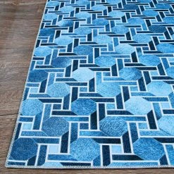 Prairie Solstice Marine Blue 8 ft. x 10 ft. Area Rug by Couristan -Artistic Weavers || Couristan Sales Store marine blue couristan area rugs 30959292076100t 4f 1000