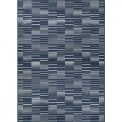 Afuera Regatta Marine-Shell 9 ft. x 12 ft. Indoor/Outdoor Area Rug by Couristan