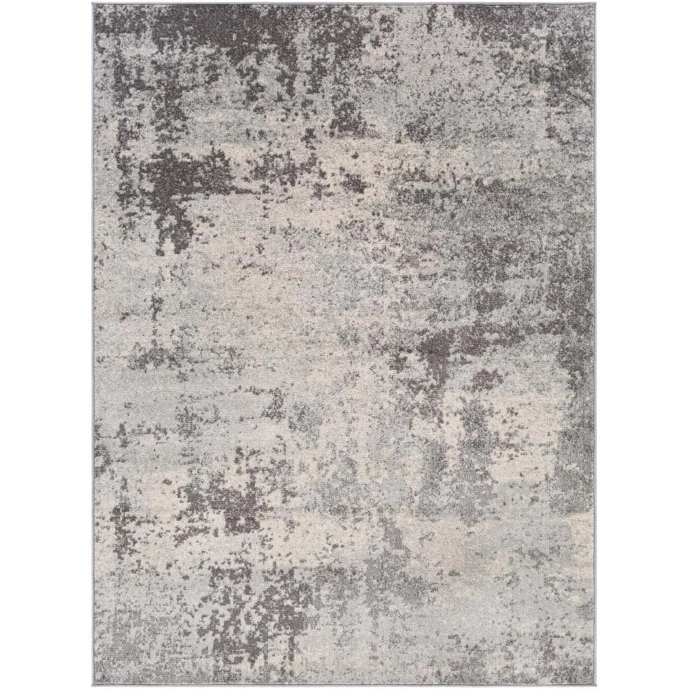 Raylee Medium Gray 7 ft. 10 in. x 10 ft. 3 in. Area Rug by Artistic Weavers 1 Raylee Medium Gray 7 ft. 10 in. x 10 ft. 3 in. Area Rug by Artistic Weavers