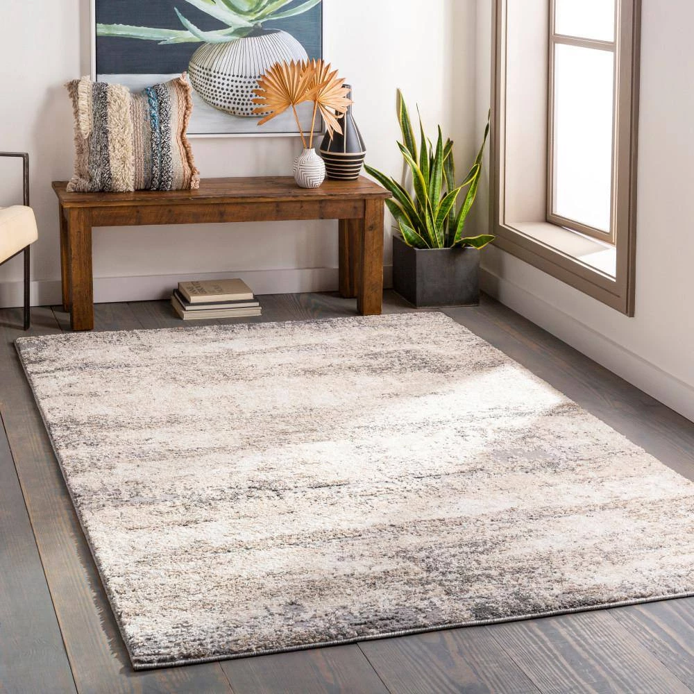 Paloma Medium Gray 5 ft. x 7 ft. Indoor Area Rug by Artistic Weavers 2 Paloma Medium Gray 5 ft. x 7 ft. Indoor Area Rug by Artistic Weavers - Image 2