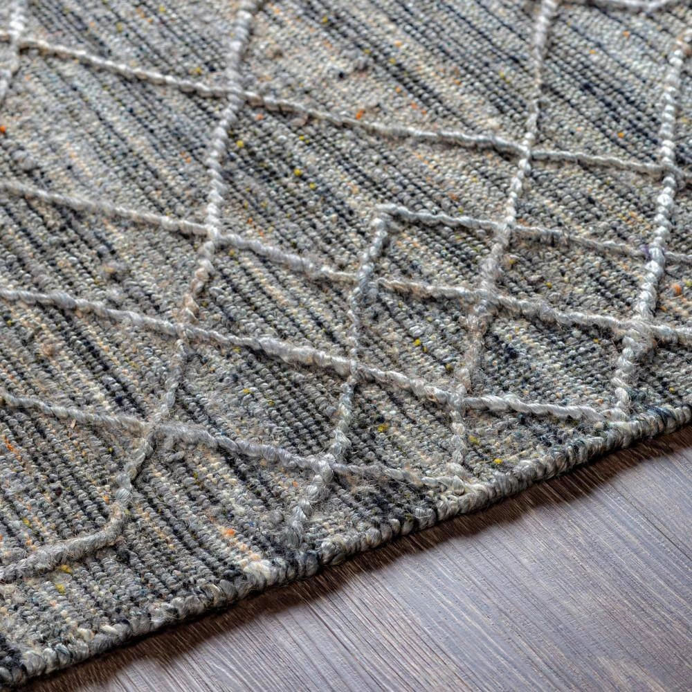 Nellye Medium Gray Trellis 8 ft. x 10 ft. Indoor Area Rug by Artistic Weavers 5 Nellye Medium Gray Trellis 8 ft. x 10 ft. Indoor Area Rug by Artistic Weavers - Image 5