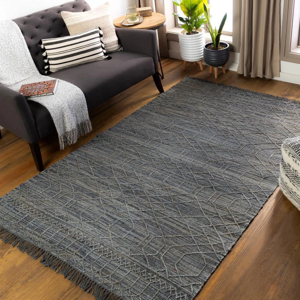 Nellye Medium Gray Trellis 8 ft. x 10 ft. Indoor Area Rug by Artistic Weavers 6 Nellye Medium Gray Trellis 8 ft. x 10 ft. Indoor Area Rug by Artistic Weavers - Image 6
