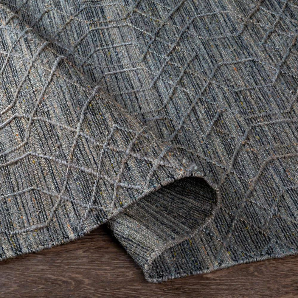 Nellye Medium Gray Trellis 8 ft. x 10 ft. Indoor Area Rug by Artistic Weavers 3 Nellye Medium Gray Trellis 8 ft. x 10 ft. Indoor Area Rug by Artistic Weavers - Image 3