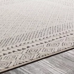 Lucillia Medium Grey 7 ft. 10 in. x 10 ft. 3 in. Border Area Rug by Artistic Weavers -Artistic Weavers || Couristan Sales Store medium grey artistic weavers area rugs s00161013956 fa 1000