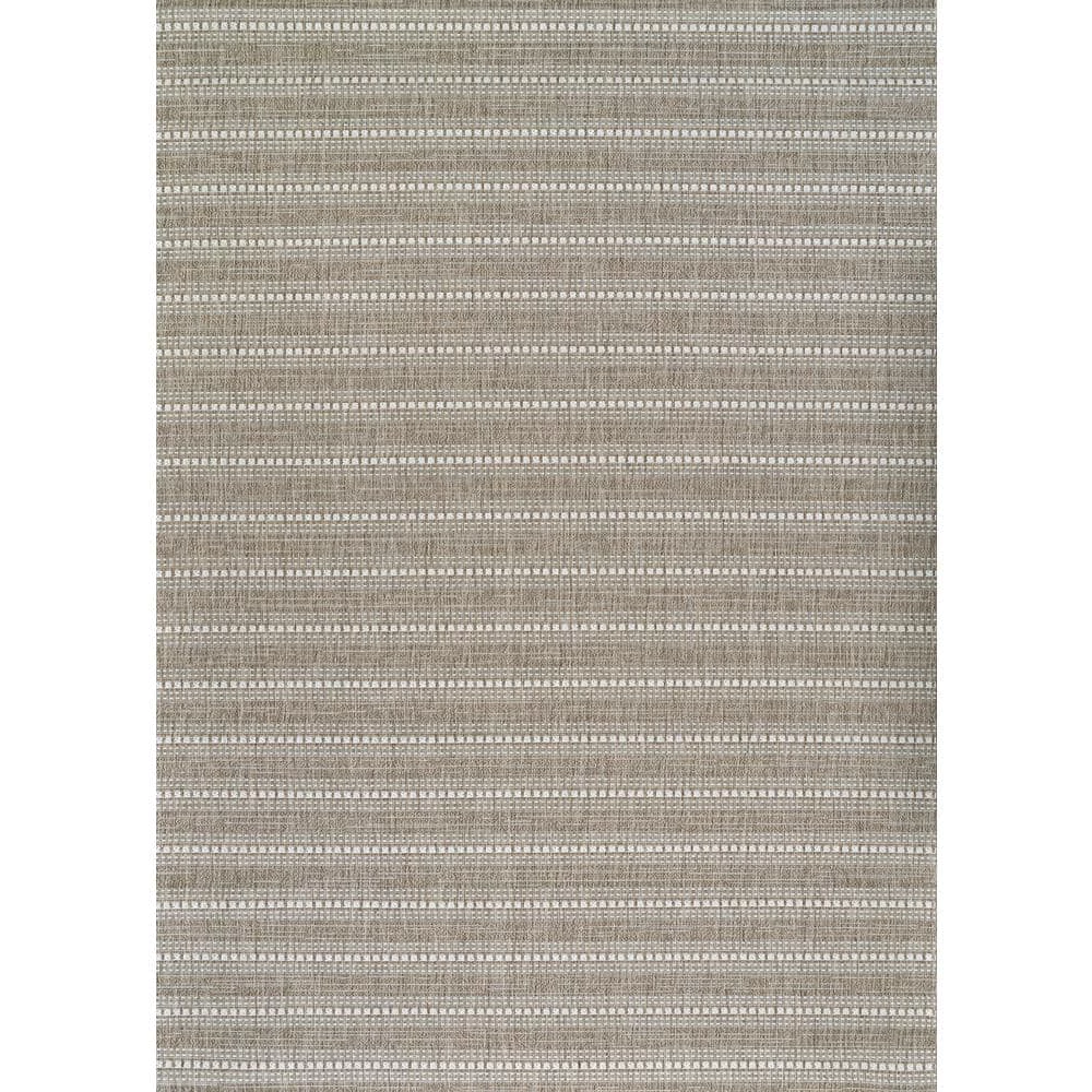 Afuera Beachcomber Mink-Shell 9 ft. x 12 ft. Indoor/Outdoor Area Rug by Couristan 1 Afuera Beachcomber Mink-Shell 9 ft. x 12 ft. Indoor/Outdoor Area Rug by Couristan
