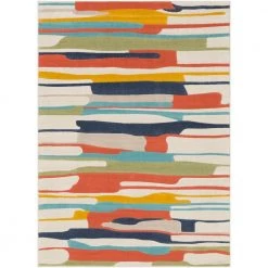 Astvin Multi 7 ft. 10 in. x 10 ft. 3 in. Abstract Area Rug by Artistic Weavers