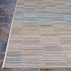 Cape Fayston Multi 4 ft. x 6 ft. Indoor/Outdoor Area Rug by Couristan -Artistic Weavers || Couristan Sales Store multi couristan outdoor rugs 98609006311056t 4f 1000