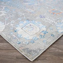 Vibrata Mandala Multi-Pewter 5 ft. x 8 ft. Area Rug by Couristan -Artistic Weavers || Couristan Sales Store multi pewter couristan area rugs 31210121053076t 44 1000