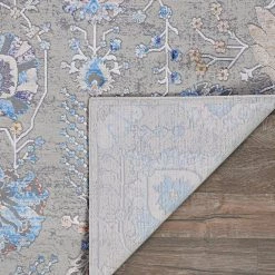 Vibrata Mandala Multi-Pewter 5 ft. x 8 ft. Area Rug by Couristan -Artistic Weavers || Couristan Sales Store multi pewter couristan area rugs 31210121053076t 66 1000