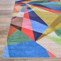 Rainbow Retro Multicolor 8 ft. x 10 ft. Area Rug by Couristan -Artistic Weavers || Couristan Sales Store multicolor couristan area rugs r6231000080100t 4f 1000