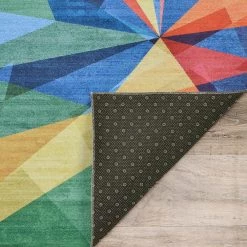 Rainbow Retro Multicolor 8 ft. x 10 ft. Area Rug by Couristan -Artistic Weavers || Couristan Sales Store multicolor couristan area rugs r6231000080100t 66 1000