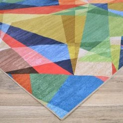 Rainbow Retro Multicolor 8 ft. x 10 ft. Area Rug by Couristan -Artistic Weavers || Couristan Sales Store multicolor couristan area rugs r6231000080100t c3 1000