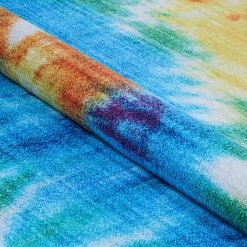 Rainbow Dancing Bears Multicolor 8 ft. x 10 ft. Area Rug by Couristan -Artistic Weavers || Couristan Sales Store multicolor couristan area rugs r6241000080100t 1f 1000