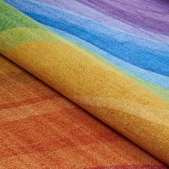 Rainbow Candiland Multicolor 8 ft. x 10 ft. Area Rug by Couristan -Artistic Weavers || Couristan Sales Store multicolor couristan area rugs r6251000080100t 1f 1000