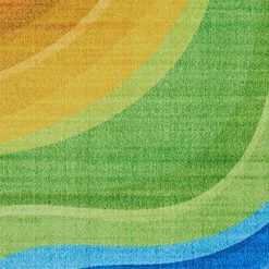 Rainbow Candiland Multicolor 8 ft. x 10 ft. Area Rug by Couristan -Artistic Weavers || Couristan Sales Store multicolor couristan area rugs r6251000080100t 44 1000