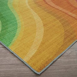 Rainbow Candiland Multicolor 8 ft. x 10 ft. Area Rug by Couristan -Artistic Weavers || Couristan Sales Store multicolor couristan area rugs r6251000080100t c3 1000