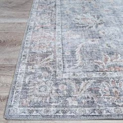 Pasha Isfahan Mushroom 9 ft. x 12 ft. Area Rug by Couristan -Artistic Weavers || Couristan Sales Store mushroom couristan area rugs 50866214090120t 4f 1000