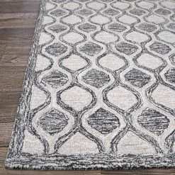 Silverthorne Mosaic Musk Black 8 ft. x 10 ft. Wool Area Rug by Couristan -Artistic Weavers || Couristan Sales Store musk couristan area rugs 51020003080100t 4f 1000