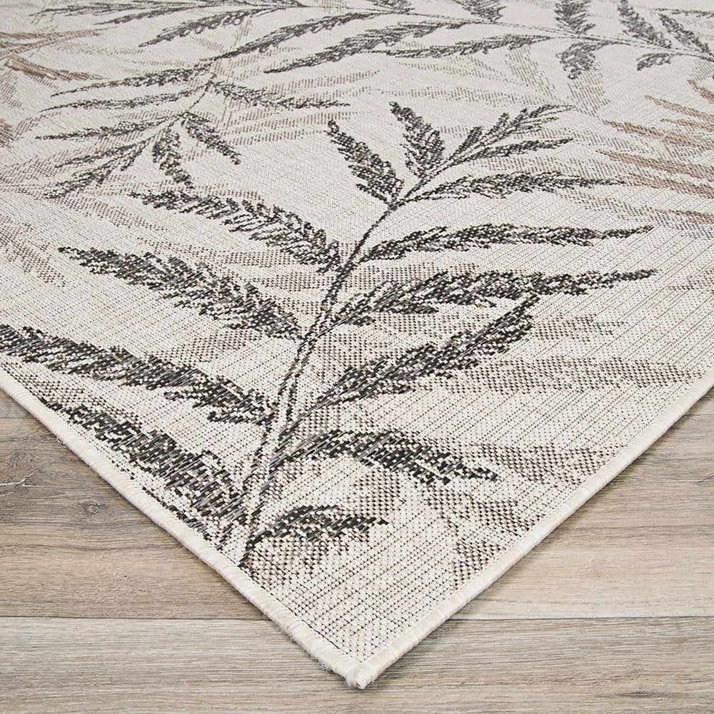 Charm Kimberly Naturals Beige 8 ft. x 11 ft. Indoor/Outdoor Area Rug by Couristan 4 Charm Kimberly Naturals Beige 8 ft. x 11 ft. Indoor/Outdoor Area Rug by Couristan - Image 4