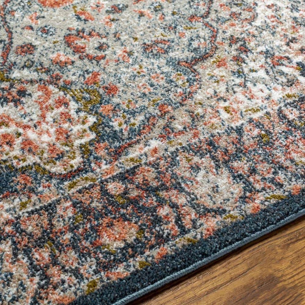 Rey Navy 9 ft. x 12 ft. Indoor Area Rug by Artistic Weavers 5 Rey Navy 9 ft. x 12 ft. Indoor Area Rug by Artistic Weavers - Image 5