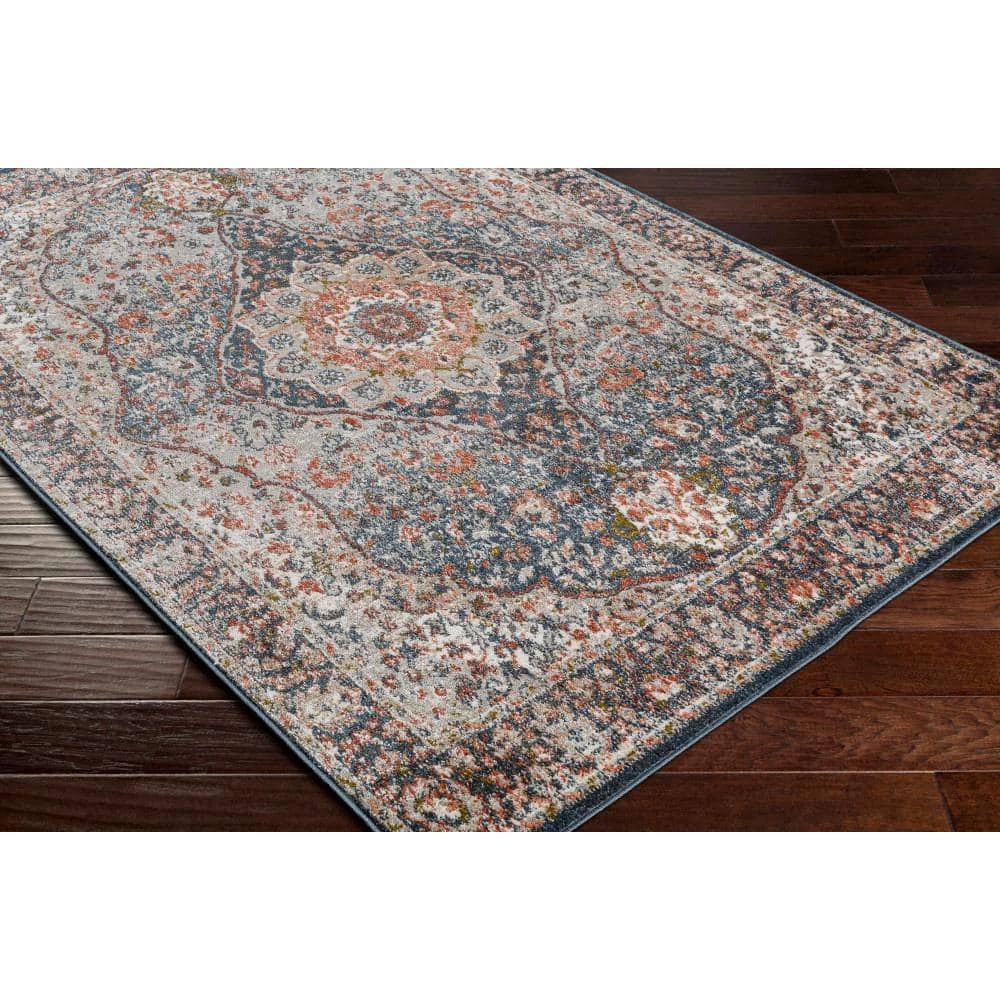 Rey Navy 9 ft. x 12 ft. Indoor Area Rug by Artistic Weavers 2 Rey Navy 9 ft. x 12 ft. Indoor Area Rug by Artistic Weavers - Image 2