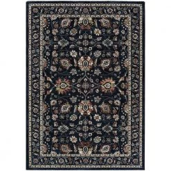 Monarch Kerman Vase Navy 8 ft. x 11 ft. Area Rug by Couristan