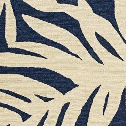 Covington Palms Navy 6 ft. x 8 ft. Indoor/Outdoor Area Rug by Couristan -Artistic Weavers || Couristan Sales Store navy couristan outdoor rugs 39900980056080t 44 1000