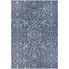 Monte Carlo Palmette Navy-Ivory 7 ft. 6 in. x 10 ft. 9 in. Indoor/Outdoor Area Rug by Couristan
