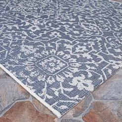 Monte Carlo Palmette Navy-Ivory 7 ft. 6 in. x 10 ft. 9 in. Indoor/Outdoor Area Rug by Couristan 11 Monte Carlo Palmette Navy-Ivory 7 ft. 6 in. x 10 ft. 9 in. Indoor/Outdoor Area Rug by Couristan -Artistic Weavers || Couristan Sales Store navy ivory couristan outdoor rugs 23296427076109t c3 1000