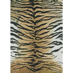 Dolce Bengal New Gold 8 ft. x 11 ft. Indoor/Outdoor Area Rug by Couristan