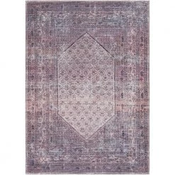 Kiera Old Lavender 9 ft. x 12 ft. Traditional Indoor Machine-Washable Area Rug by Artistic Weavers