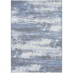 Serenity Virga Opal-Grey-Mushroom 7 ft. x 10 ft. Area Rug by Couristan