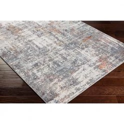 Dunbarton Orange/Gray 8 ft. x 10 ft. Indoor Area Rug by Artistic Weavers -Artistic Weavers || Couristan Sales Store orange gray artistic weavers area rugs s00161047645 4f 1000