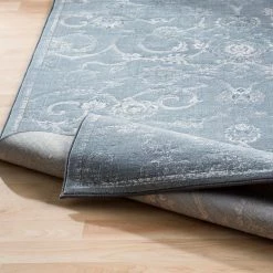 Nara Pale Blue 8 ft. x 10 ft. Area Rug by Artistic Weavers -Artistic Weavers || Couristan Sales Store pale blue artistic weavers area rugs s00151098650 1f 1000